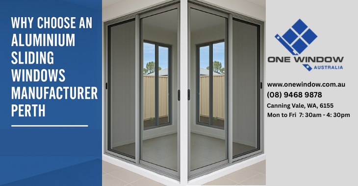 Aluminium Sliding Windows Manufacturer Perth